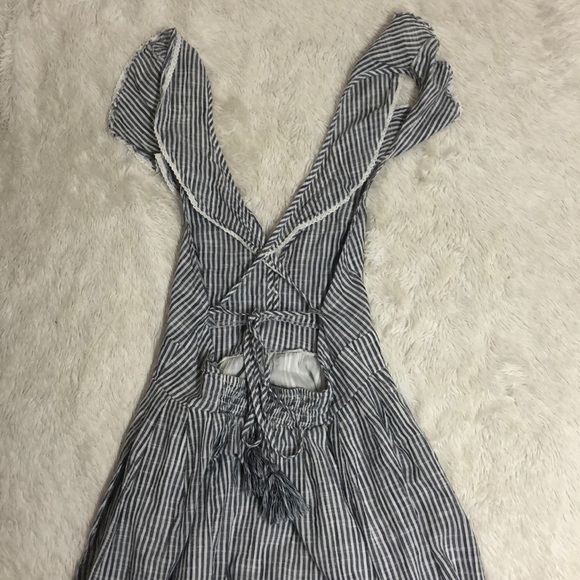 Free People Grey Heartlines Mini Dress - Picture 7 of 8